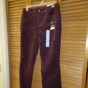 Royal plum corduroy pants